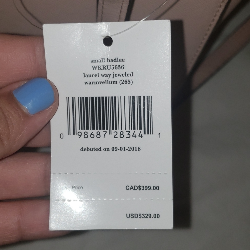 Kate Spade Small Laurel Way Jewelry Warm Vellum - Picture 10 of 15